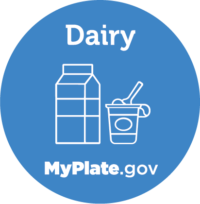 Dairy icon from myplate.gov