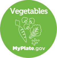 Vegetables icon from myplate.gov