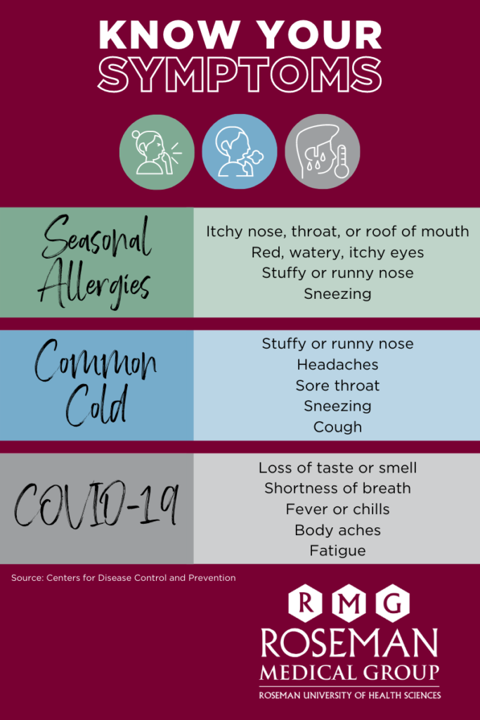 Let's Talk Seasonal Allergies Roseman Medical Group Las Vegas, NV